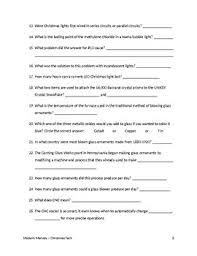 Free interactive exercises to practice online or download as pdf to print. Modern Marvels Christmas Tech Video Viewing Guide By Dakota Engineer