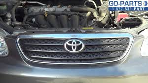 Toyota sienna replacement grilles cost anywhere from $27 to $105 or more. Replace 2003 2008 Toyota Corolla Front Grille How To Change Install 2004 2005 2006 2007 Youtube