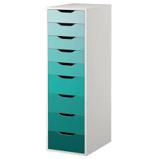 Turquoise Ombre Pattern Decal Set For Ikea Alex Drawer Unit Etsy Ikea Alex Drawers Drawer Unit Alex Drawer