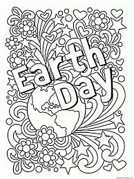 Keep your kids busy doing something fun and creative by printing out free coloring pages. Earth Day Doodle Coloring Pages Printable