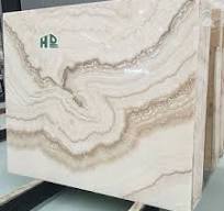 White Wood Vein Onyx - Elegant Natural Marble Tiles