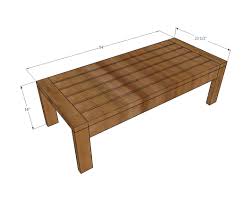 Paint a thin coating of glue onto the matching tenon. 2x4 Outdoor Coffee Table Ana White