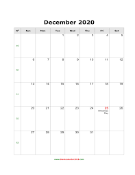 You can print on regular paper size but we recommend to print on letter, a4, a3 or legal paper size. Blank Calendar For December 2020
