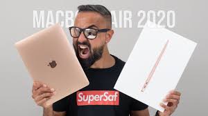 2020 Macbook Air Unboxing And First Impressions Youtube