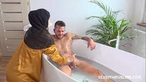 Porn bathtub