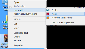 Change Default Media Player And Photo Viewer In Windows 8
