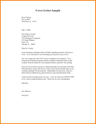 Nursing Assistant Cover Letter Sample Sample Cover Letter