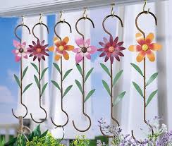 New 6 Metal Flower Plant Hangers Hanging Basket Hooks Ebay Hanging Basket Hooks Hanging Baskets Plant Hanger