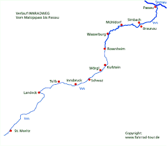 487 km and takes 30:33 h. Innradweg Von Der Quelle Bis Zur Mundung In Die Donau Die Donau Rad Radtour