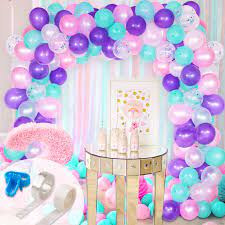 7 home decoration wordpress themes. 103pcs Diy Mermaid Theme Decorations Purple Blue Pink Balloon Arch Garland Kit For Wedding Birthday Baby Shower Party Supplies Ballons Accessories Aliexpress