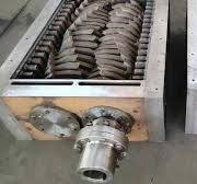 Shredder Manufacturer's 300 Model D2 Material Blade Shredder Chamber