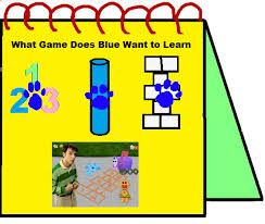Clues From What Game Does Blue Want To Learn Games Learning Blues Clues