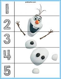 Free Frozen 1 5 Puzzles Free Printable Puzzles Disney Activities Preschool Puzzles