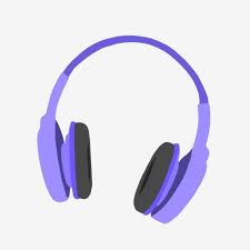 Casques et écouteurs ecouteurs sans fil kit piéton. Illustration De Casque Violet Illustration De Casque Casque Violet Illustration De Casque De Dessin Anime Fichier Png Et Psd Pour Le Telechargement Libre