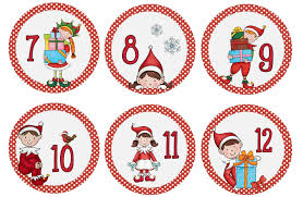 Das das positive denken ist eine geistige malvorlagen wichtel ausdrucken weihnachtsmann und. Ideenreise Blog Adventskalenderzahlen Mit Wichteln