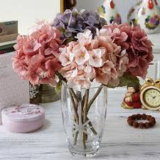 Featuring a mix of cream and pastel colors, this vibrant silk flower. Artificial Flowers Silk Hydrangea Bride Bouquet Wedding Home New Year Decoration Accessories For Vase Flower Arrangement Buy At The Price Of 1 23 In Aliexpress Com Imall Com