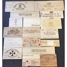 Mix of 10 assorted and branded wine panels from original crates sides, ends and tops wood. Amazon Com 20 Wine Crate Panels Assorted Branded Sides Ends Tops Wood Home Kitchen