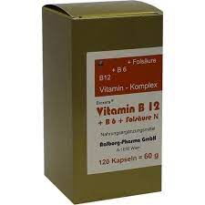 Vitamin B12 B6 Folsaure Komplex N 120 St Preisvergleich