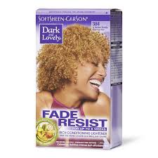 Which one of these three variants are you getting first? Dark And Lovely Fade Resist Hair Color Light Golden Blonde 384 Afrosentail