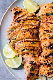 Grilled Cilantro Lime Chicken Natashaskitchen Com Cilantro Lime Chicken Lime Chicken Recipes Grilled Chicken Strips Recipes