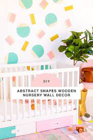 A Diy Nursery Wall Decor Idea That S Perfectly Customizable W Krylonbrand Url Ad Dailyshake Nursery Wall Decor Diy Diy Nursery Diy Baby Room Decor
