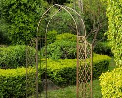 Barbed wire trellis bristling with spiky spirals by thedustyraven. Metal Trellises Outdoor Decor The Home Depot
