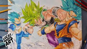Dragon ball super broly para colorear. Imagenes De Goku Y Vegeta Vs Broly Para Colorear Novocom Top