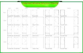 Standard Home Window Size Abits Com Co