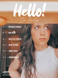 Hi bestie! 👋🏻 I'm Emily!