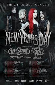 Pin By Miwtaco On New Years Day New Years Day Band New Year S Day Tour Posters