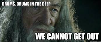 There S A Drum Circle Going On Above My Office Coworkers Are Laughing But I M Like Imgur
