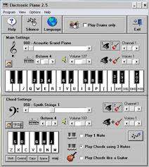 Tuju Nada Mengubah Keyboard Komputer Menjadi Keyboard Musik Menggunakan Electronic Piano 2 5