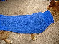 Continue in pattern established until piece measures 26 inches from beg or desire length. 100 Dog Sweater Patterns To Knit At Dogcatpin Com
