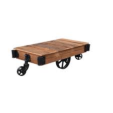 Ironwood railroad coffee table #005. Factory Cart Coffee Table From Dutchcrafters Amish Furniture