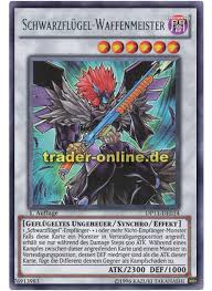 Da diese beschwörung auf die aktivierung reagiert und nicht auf die auflösung des. Schwarzflugel Waffenmeister Trader Online De Magic Yu Gi Oh Trading Card Online Shop Fur Einzelkarten Booster Und Zubehor