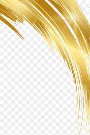 Download Free Png Of Gold Brush Stroke Design Element By Busbus About Golden Gold Line Gold Line An Design Element Overlays Transparent Background Gold Line