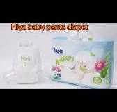 Hiya premium baby pants combine Japanese quality with high-tech design. Key  features include a wetness indicator to remind parents of diaper changes, a  disposal tape on the back for hygienic cleanup, ...