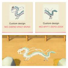 I Made Haku In Dragon Form From Spirited Away Great For Any Ghibli Island Acqr Animal Crossing Funny Animal Crossing Animal Crossing Qr