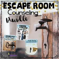 This Escape Room Counseling Bundle Is The Perfect Combination Of Challenges And Includes 3 Escape Rooms On Frie Escape Room Middle School Counseling Counseling