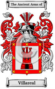 Contiene fotos, estadísticas y enlaces. Villareal Name Meaning Family History Family Crest Coats Of Arms