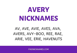 The name jackson is a girl's name meaning son of jack. 30 Popular Nicknames For Avery Find Nicknames