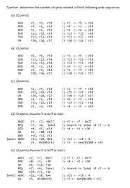 1 10 Points Consider The 5 Stage Mips Pipeline Chegg Com