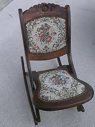 vintage folding rocking chair wood sewing nursing rocker rare folding rocking chair antique rocking chairs old rocking chairs