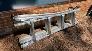 I love the deep top platform, which is comfortable to stand on, and the top flips. Gorilla 18 Foot Multi Position Ladder Lazy Guy Diy
