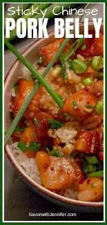 Sticky Chinese Pork Belly Recipe Pork Belly Pork Belly Recipes Chinese Pork