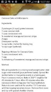 Cassava W Macapuno Caribbean Recipes Cassava Cake Philippine Cuisine