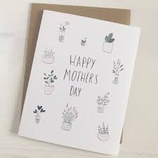 The pride that shines in my children's eyes as they hand it to me is unlike anything else and my heart explodes with joy every.single.time. Happy Mother S Day Mother S Day Card Plant Card Etsy Mother S Day Greeting Cards Happy Mother S Day Card Mothers Day Cards