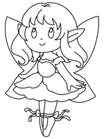 Printable coloring and activity pages are one way to keep the kids happy (or at least occupie. Fairies Coloring Pages