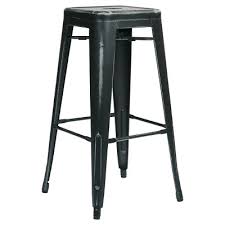 Costway set of 4 high back metal stool 30'' seat bar. Metal Bar Stools Target
