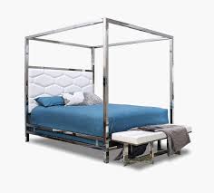 Still, i think you can be pleased with your purchase because you will own a lovely piece of furniture that easily fits in. Dante White Queen Canopy Bed Kane S Furniture